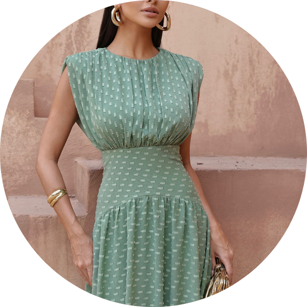 04 vestido longo texturizado verde pistache