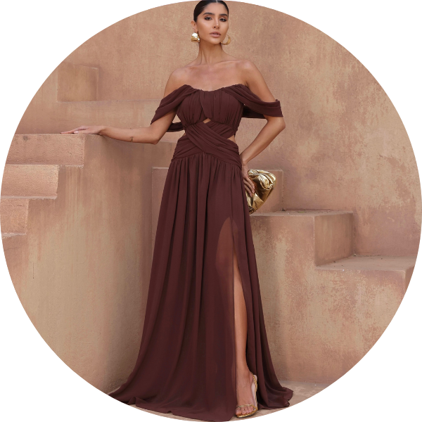 05 vestido longo drapeado cafe