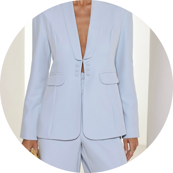 01 blazer ombro pregas preto rosa claro