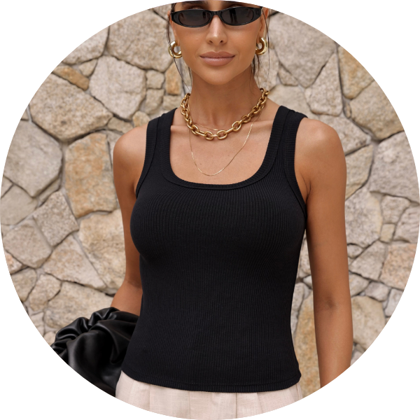 01 regata basica gola redonda preto