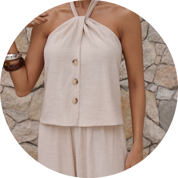 01 conjunto chloe blusa frente unica areia