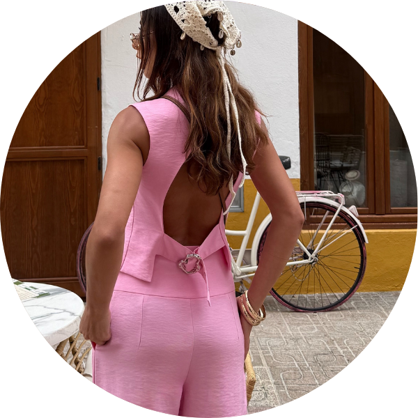 03 conjunto blusa costas aberta rosa claro