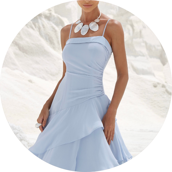 04 vestido longo saia babado assimetrica azul serenity