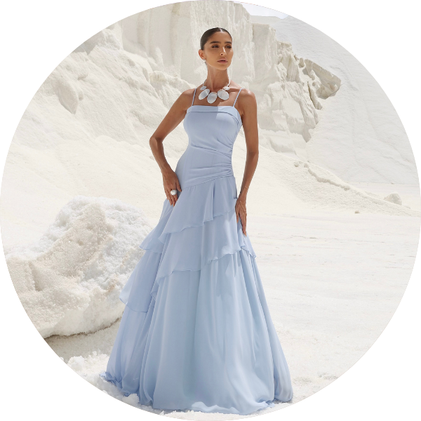 05 vestido longo saia babado assimetrica azul serenity