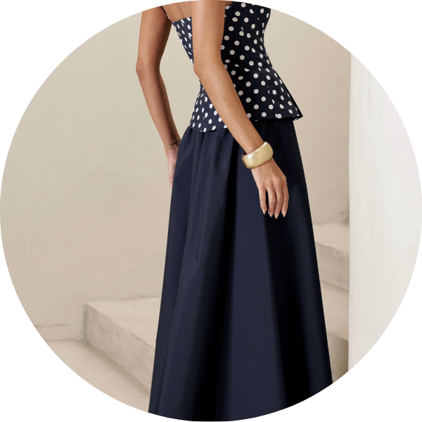 07 saia longuete evase azul marinho