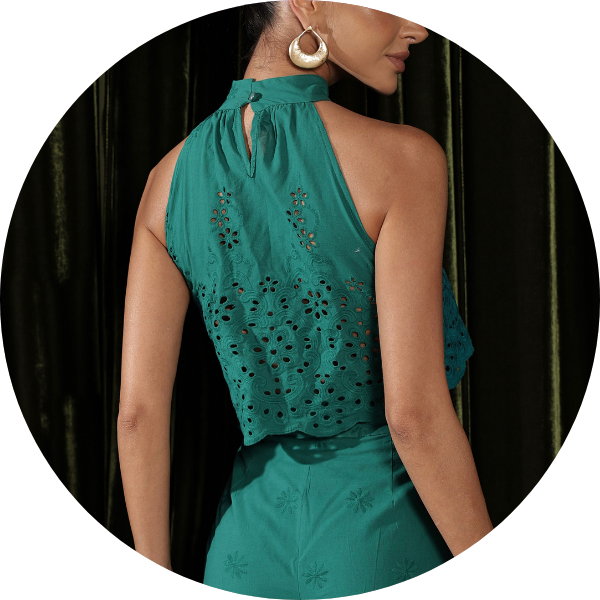 12 conjunto laise calca cenoura off white