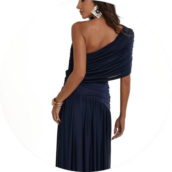 02 vestido longo com capa drapeada marinho