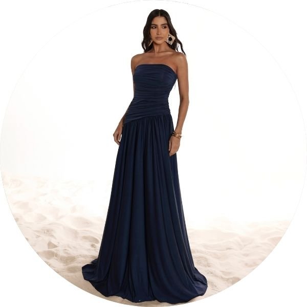 04 vestido longo com capa drapeada marinho