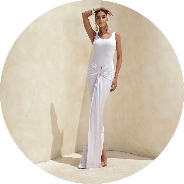 03 vestido cauda franzida frente arco branco