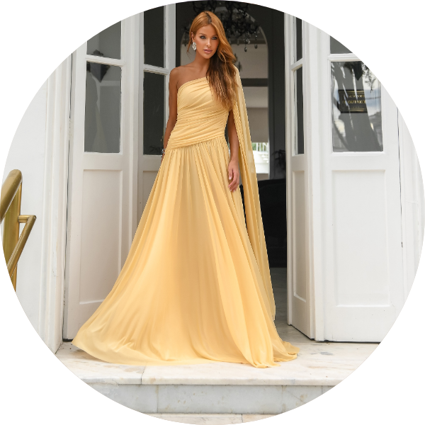 01 vestido longo um ombro camomila