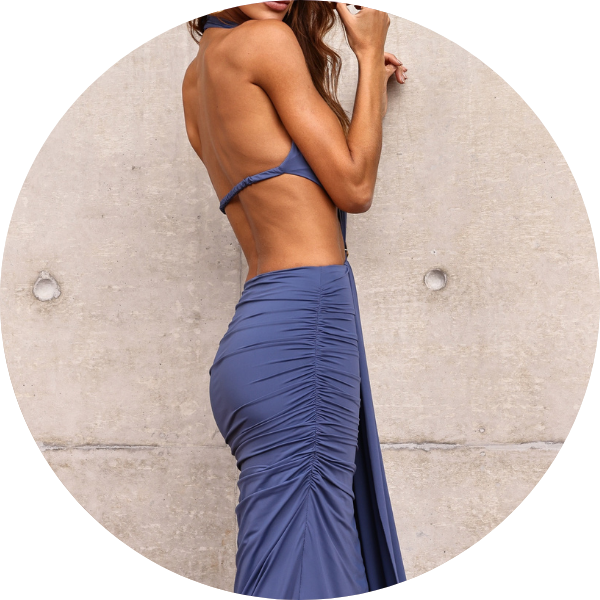 02 vestido cauda com aviamento azul jeans