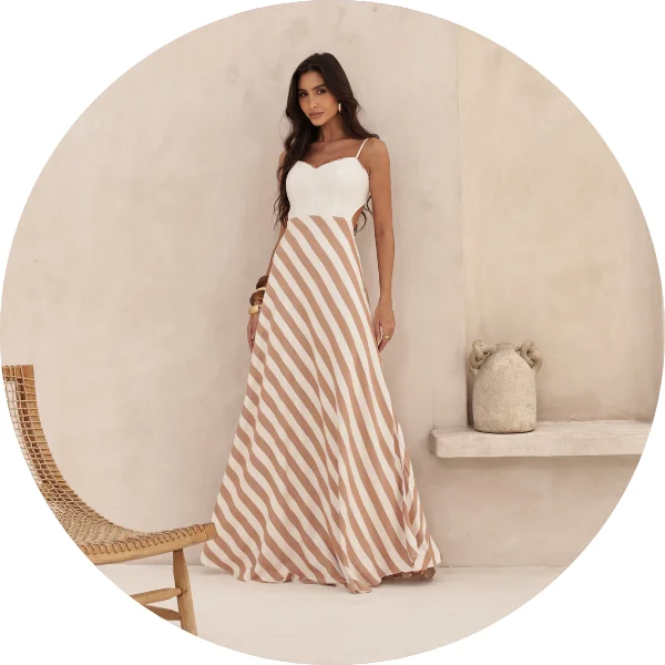 04 vestido longo saia listrada camel
