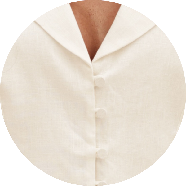 15 conjunto colete com gola pistache