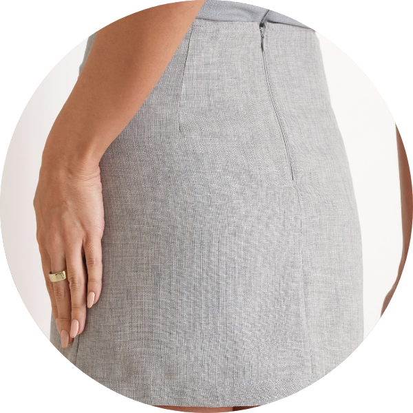 03 short saia cinza