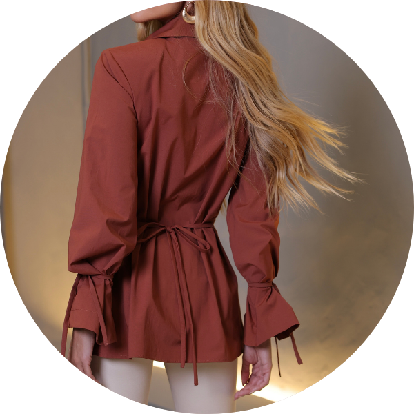 04 camisa comprida com tiras terracota