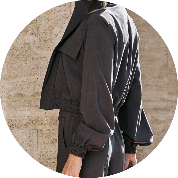 04 conjunto bomber chumbo