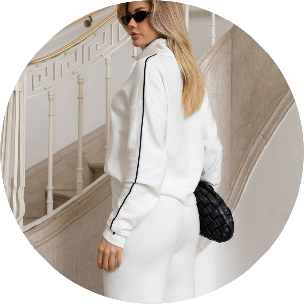 03 conjunto trico blusa ziper off white