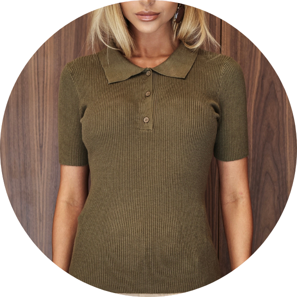 03 blusa modal polo verde militar