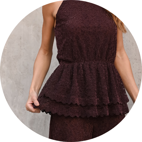 03 conjunto jasmin blusa peplum marrom