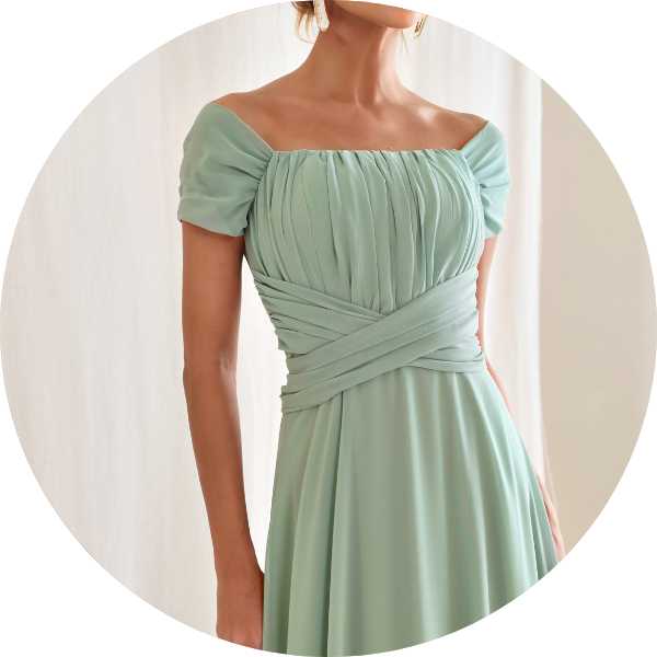 08 vestido longo drapeado busto com faixa lilas