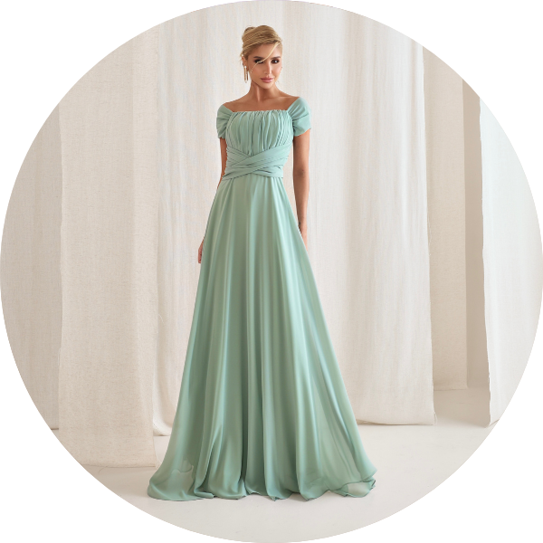 09 vestido longo drapeado busto com faixa lilas