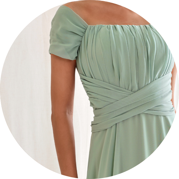 11 vestido longo drapeado busto com faixa lilas