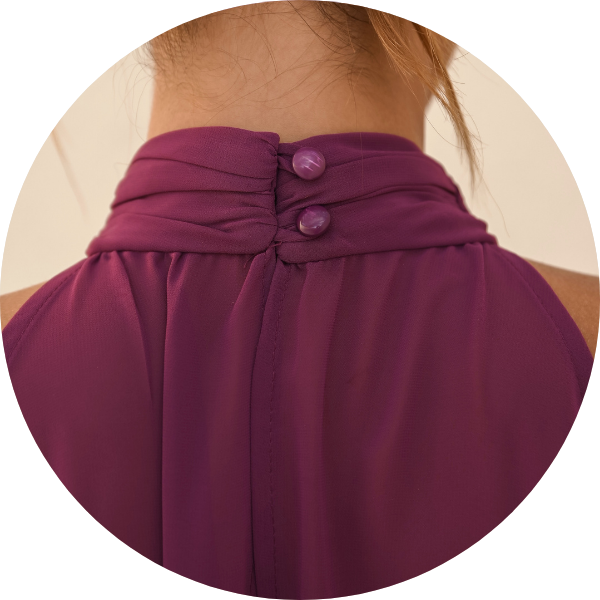 07 conjunto blusa alongada e saia camadas azul serenity